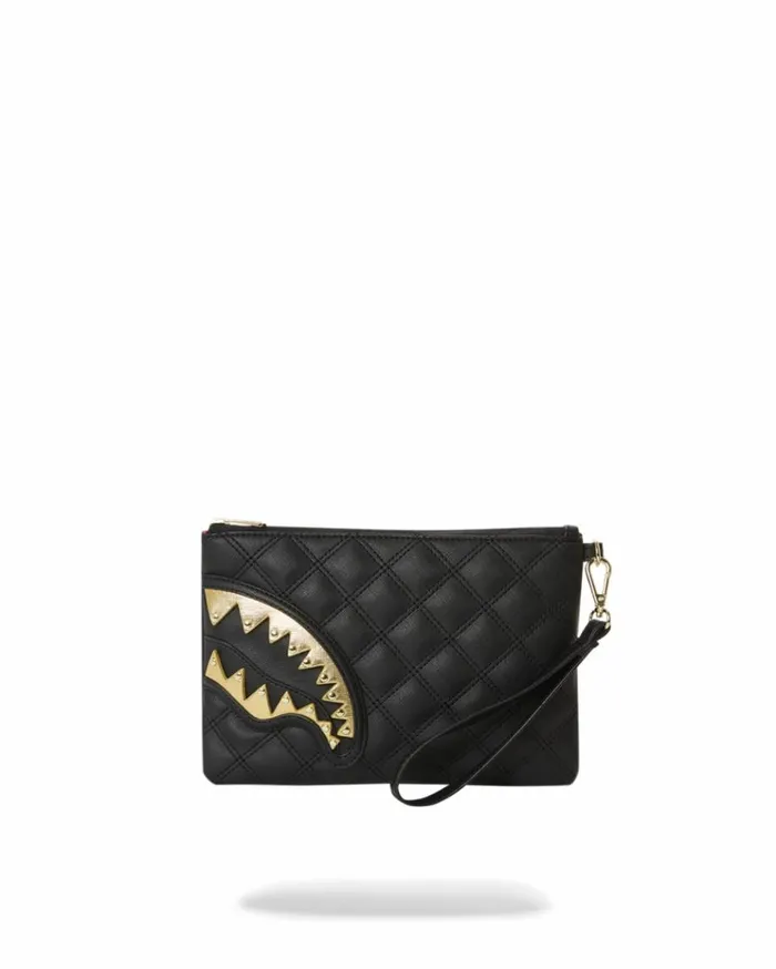 SPRAYGROUND 24K GENEVA CROSSOVER CLUTCH Bags