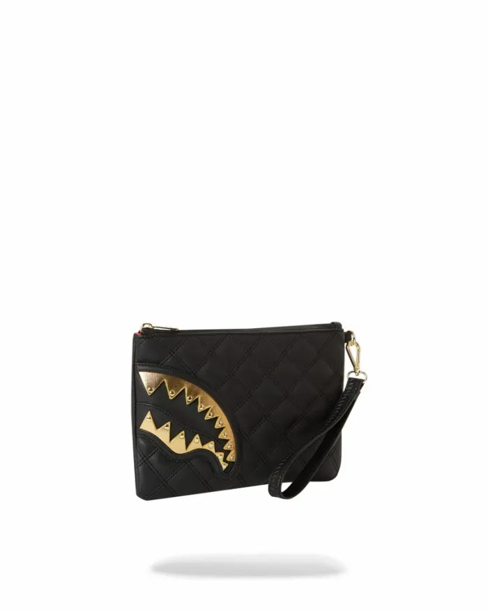 SPRAYGROUND 24K GENEVA CROSSOVER CLUTCH Bags