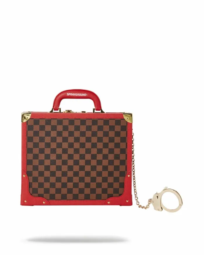 SPRAYGROUND ALL OR NOTHING SHARKS IN PARIS ATTACH HANDCUFF BRIEFCASE Bags