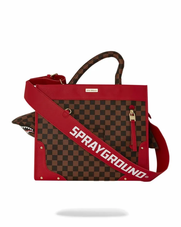SPRAYGROUND ALL OR NOTHING SHARKS IN PARIS TOTE Bags