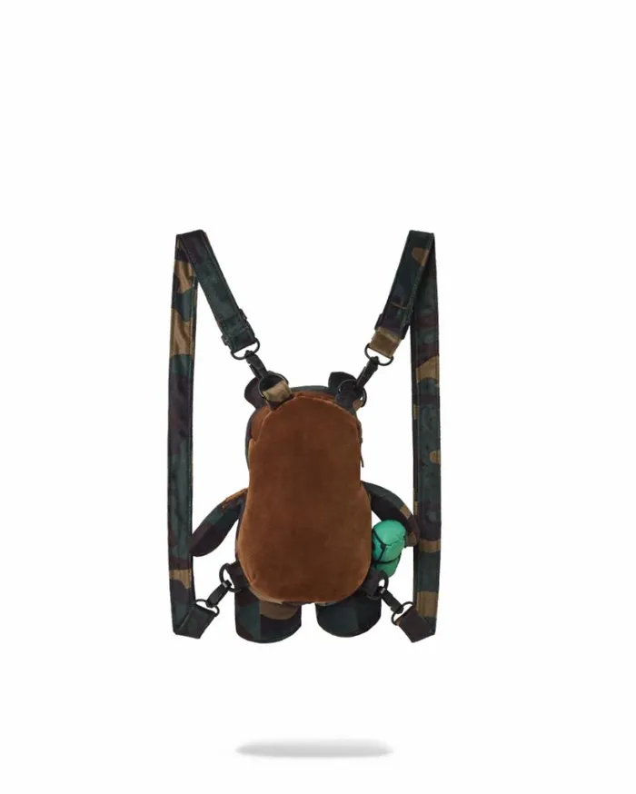 SPRAYGROUND BEARCUB BACKPACK 8211 CAMOCHECK MONEYBEAR Bags