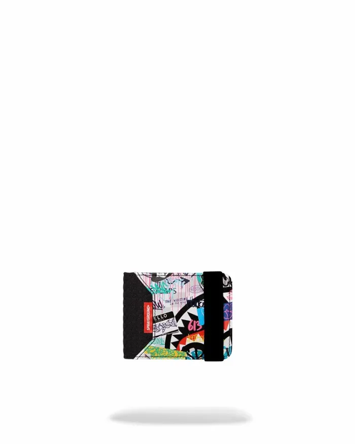 SPRAYGROUND CREATE ANOTHER DAY ELASTIC BIFOLD WALLET Bags