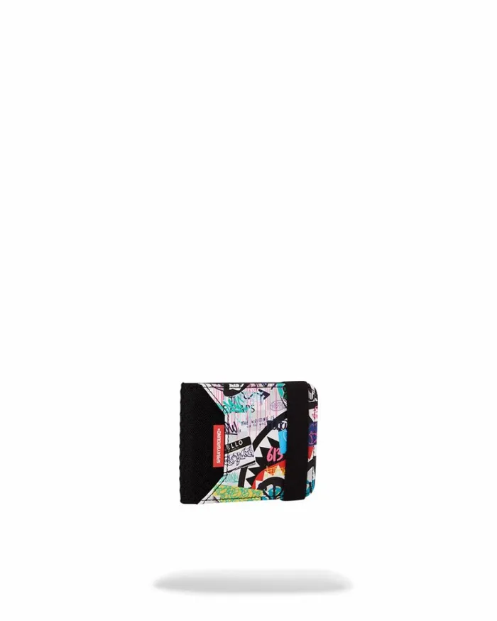 SPRAYGROUND CREATE ANOTHER DAY ELASTIC BIFOLD WALLET Bags