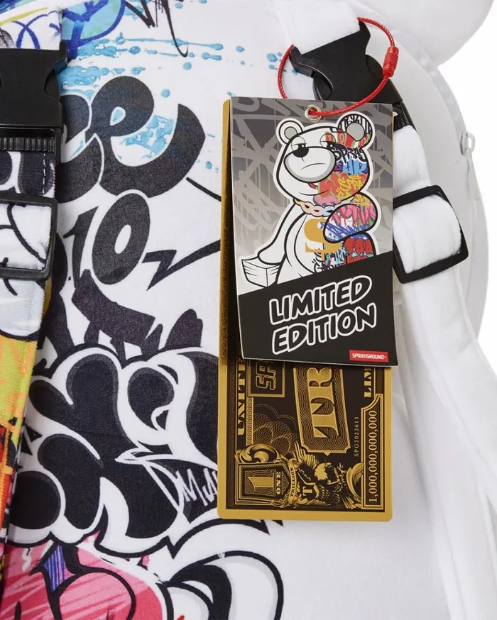 SPRAYGROUND HALF GRAFF MONEYBEAR TEDDYBEAR BACKPACK Bags