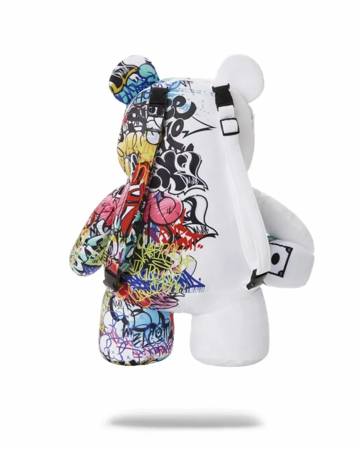 SPRAYGROUND HALF GRAFF MONEYBEAR TEDDYBEAR BACKPACK Bags