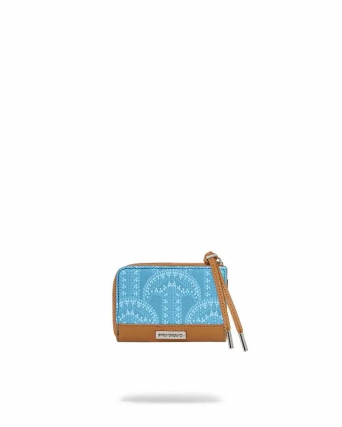 SPRAYGROUND ILLUCHAINS TURQ WALLET Bags