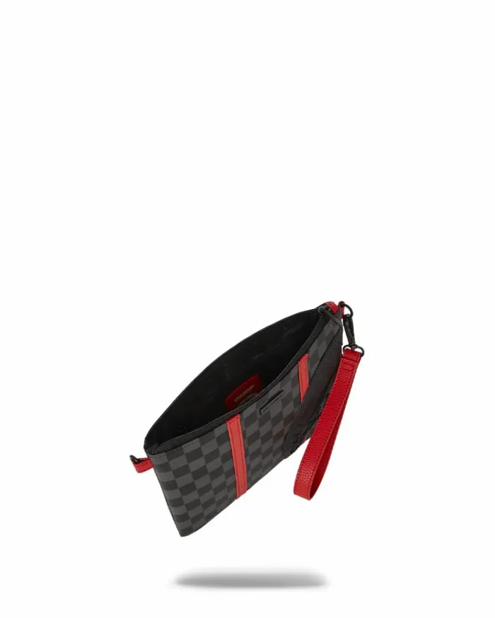 SPRAYGROUND MONACO SHARK CLUB CROSSOVER CLUTCH W SHOULDER STRAP Bags