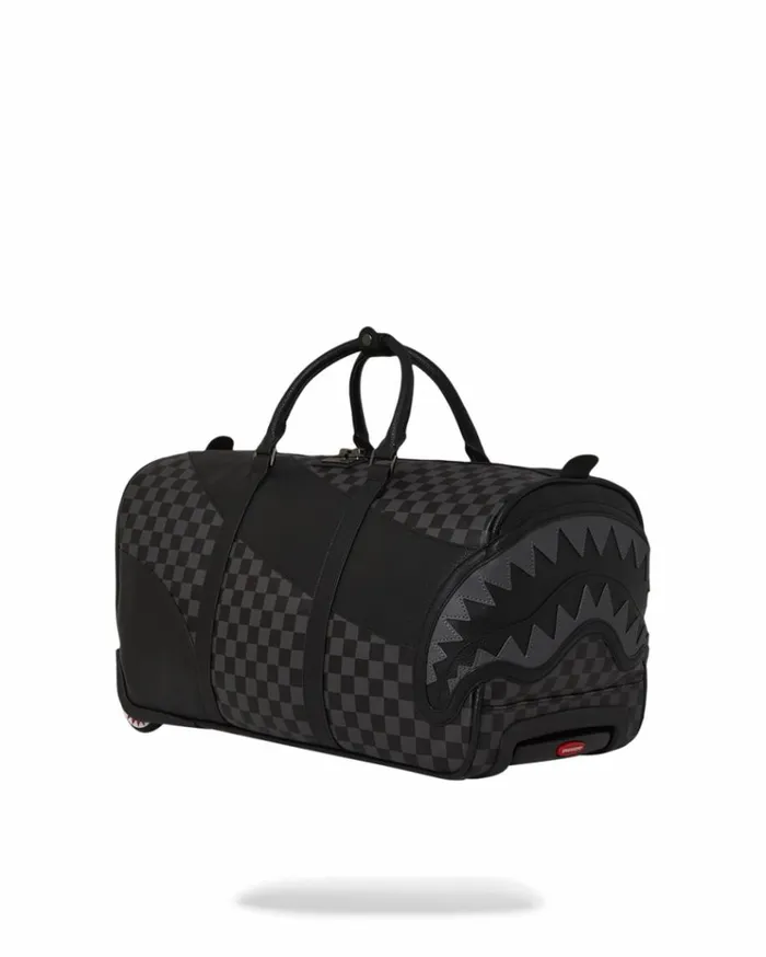 SPRAYGROUND RACEWAY SHADOW PHANTOM DUFFLE WHEELY Bags