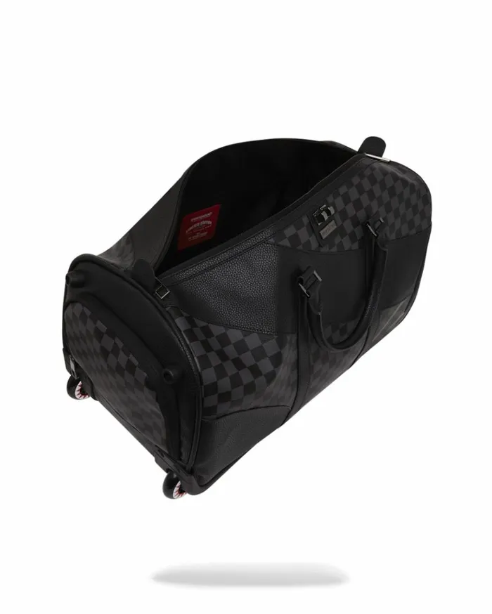 SPRAYGROUND RACEWAY SHADOW PHANTOM DUFFLE WHEELY Bags