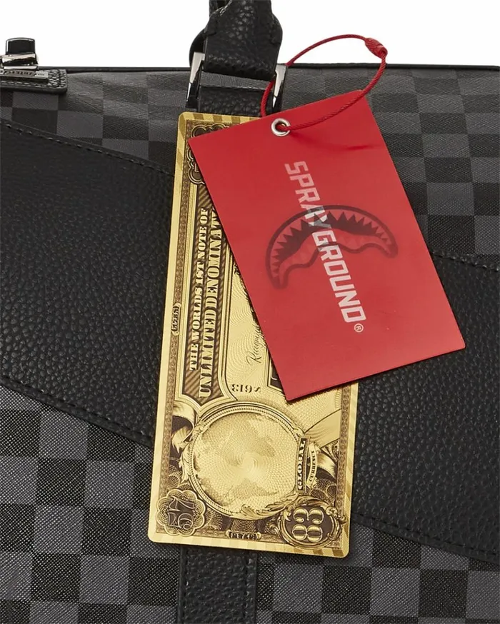 SPRAYGROUND RACEWAY SHADOW PHANTOM DUFFLE WHEELY Bags