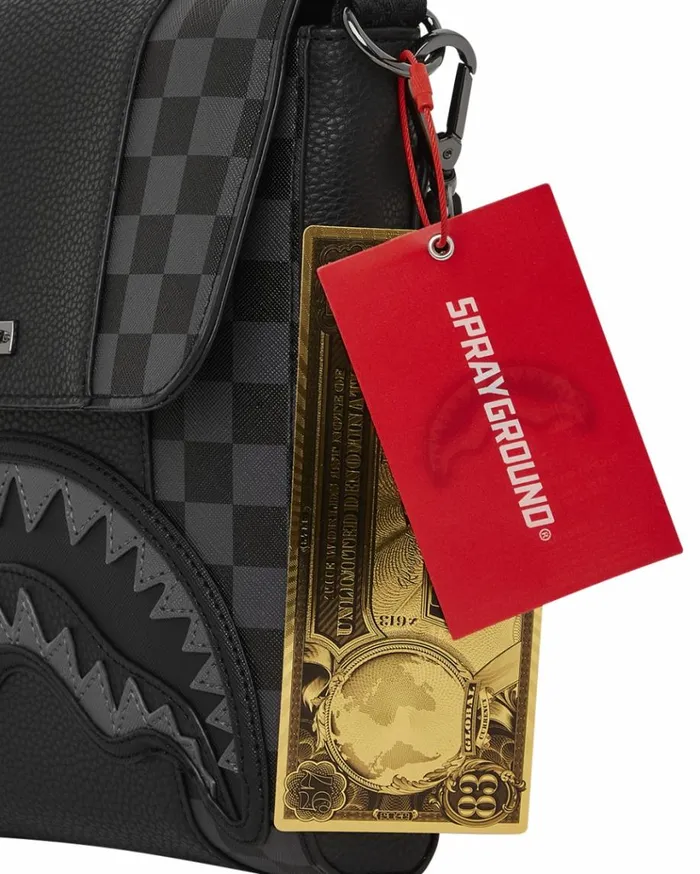 SPRAYGROUND RACEWAY SHADOW PHANTOM MESSENGER SLING BAG Bags