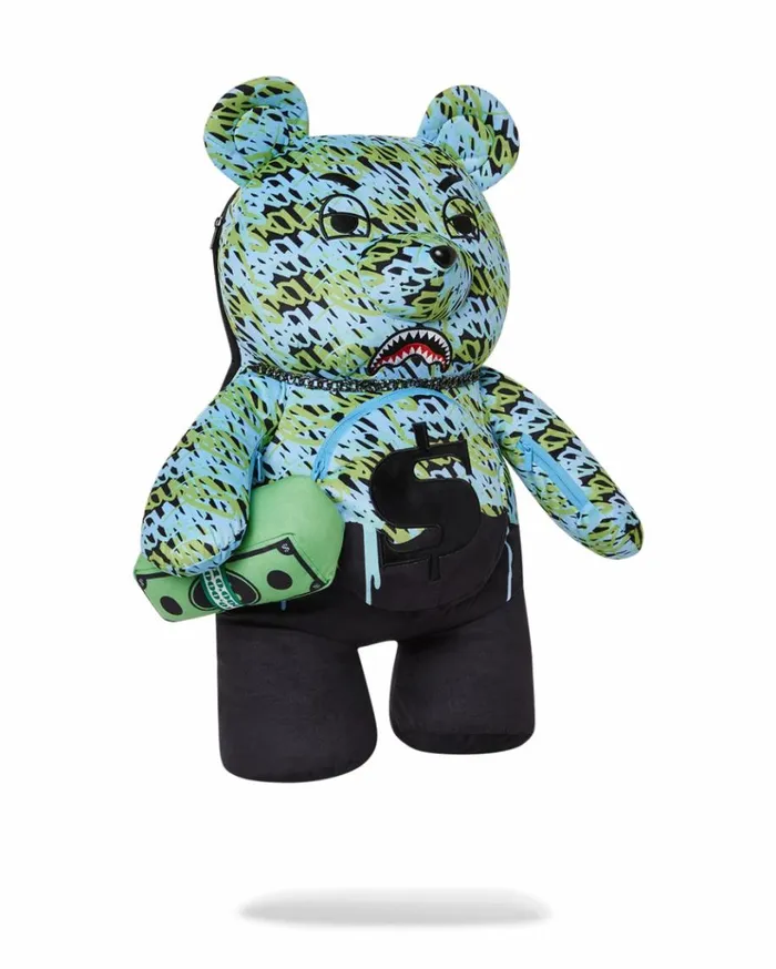 SPRAYGROUND ROUGE THE GAWD MONEYBEAR TEDDYBEAR BACKPACK Bags