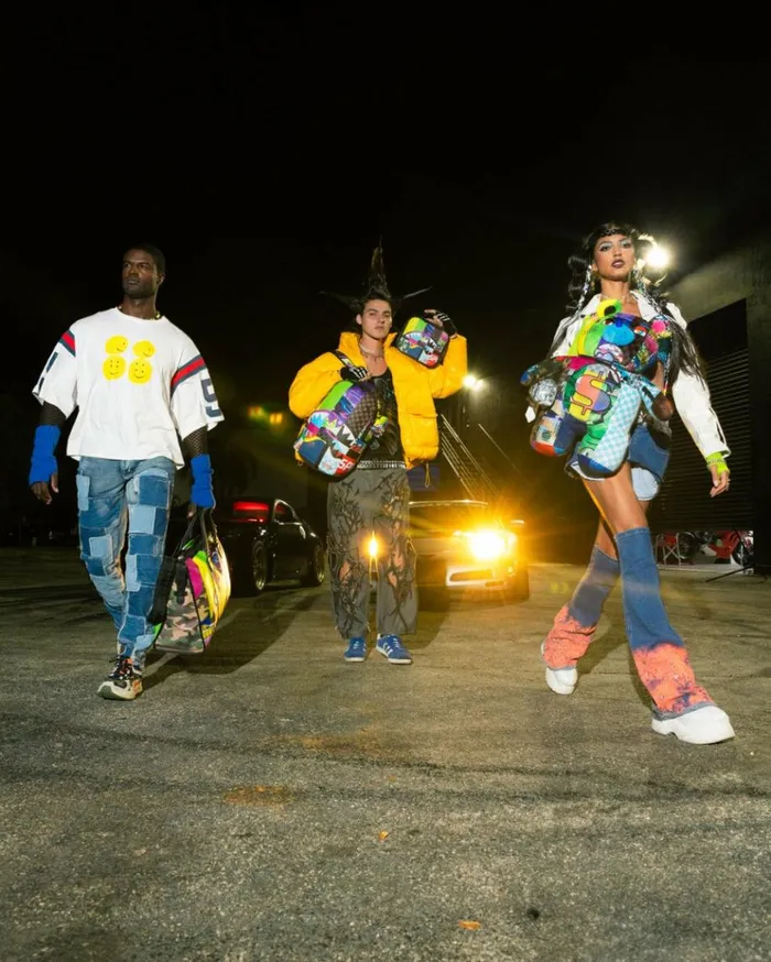SPRAYGROUND SHARK MASTERPIECES SNACKPACK Bags