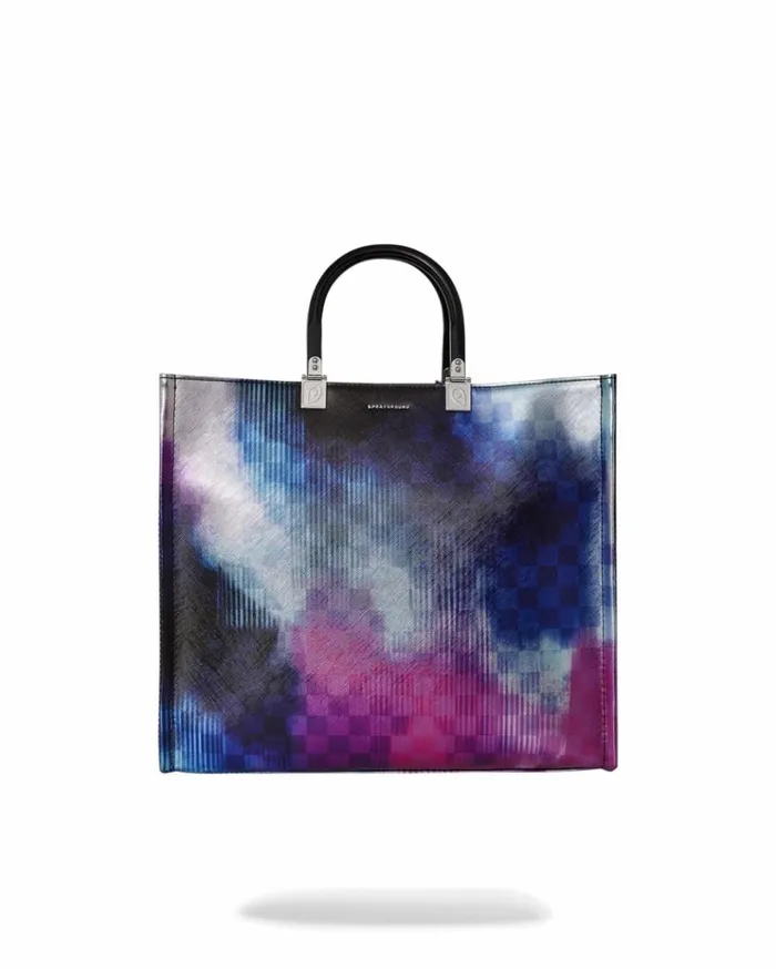 SPRAYGROUND SHARKCLUB ELECTRONICA TORTUGA TOTE Bags