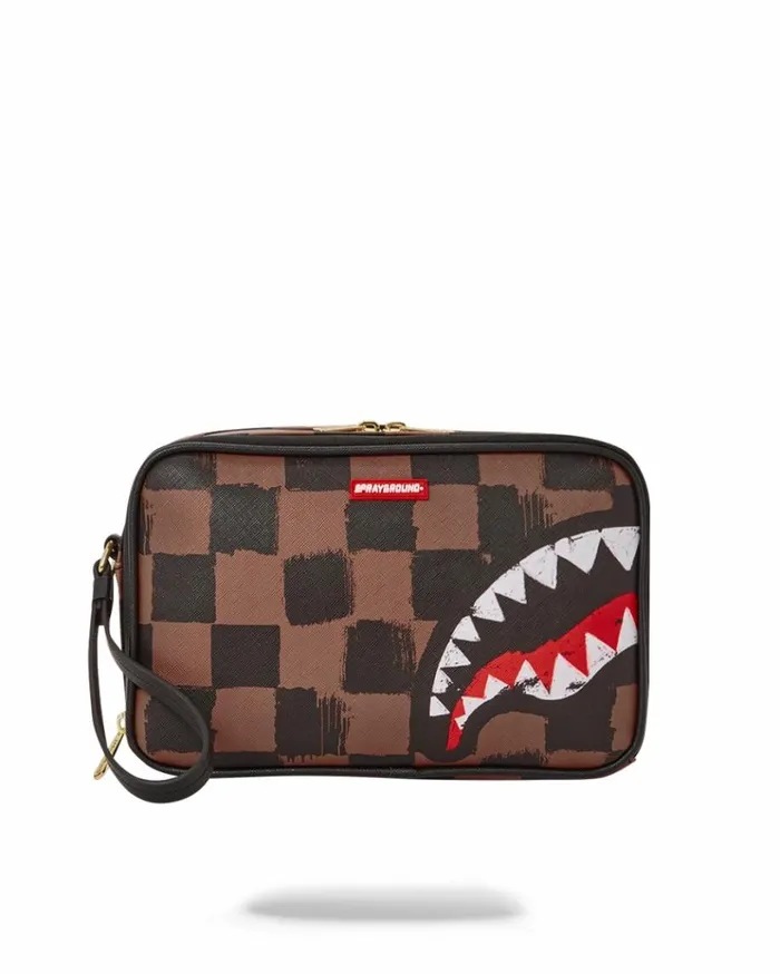 SPRAYGROUND SHARKS IN PARIS VANQUISH TOILETRY BAG Bags