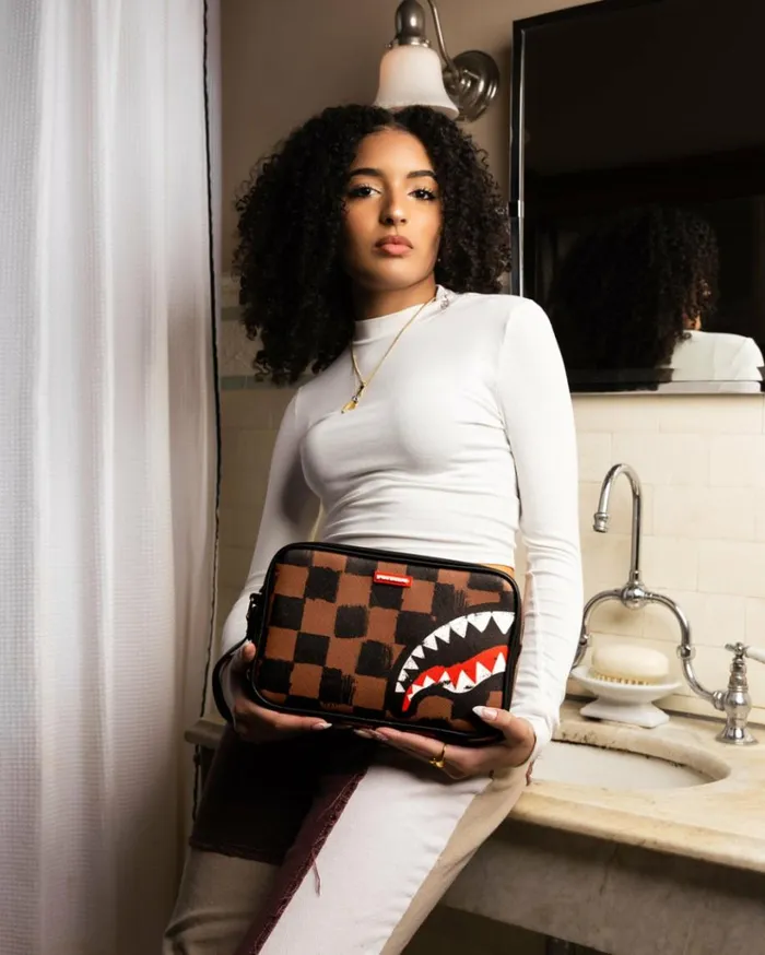 SPRAYGROUND SHARKS IN PARIS VANQUISH TOILETRY BAG Bags