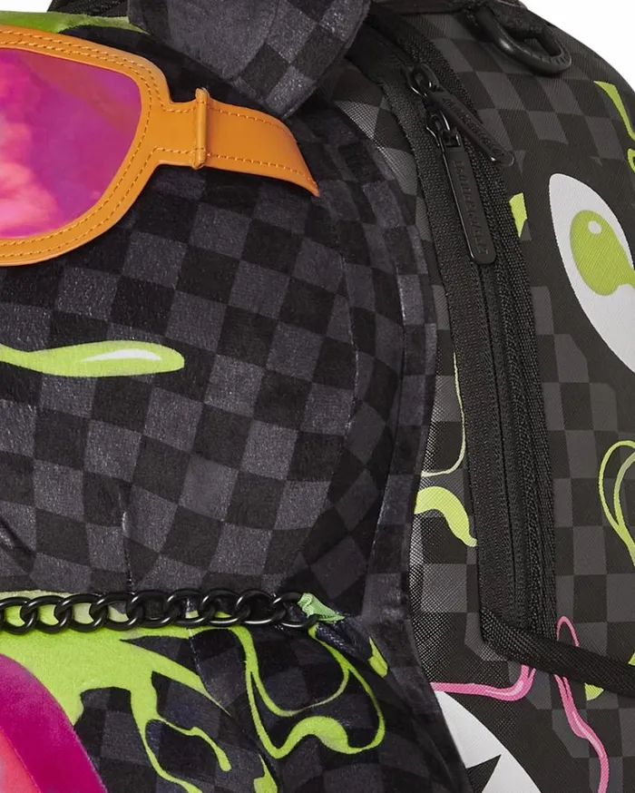 SPRAYGROUND SLIME DIME MONEYBEAR TEDDYBEAR ON BACKPACK Bags