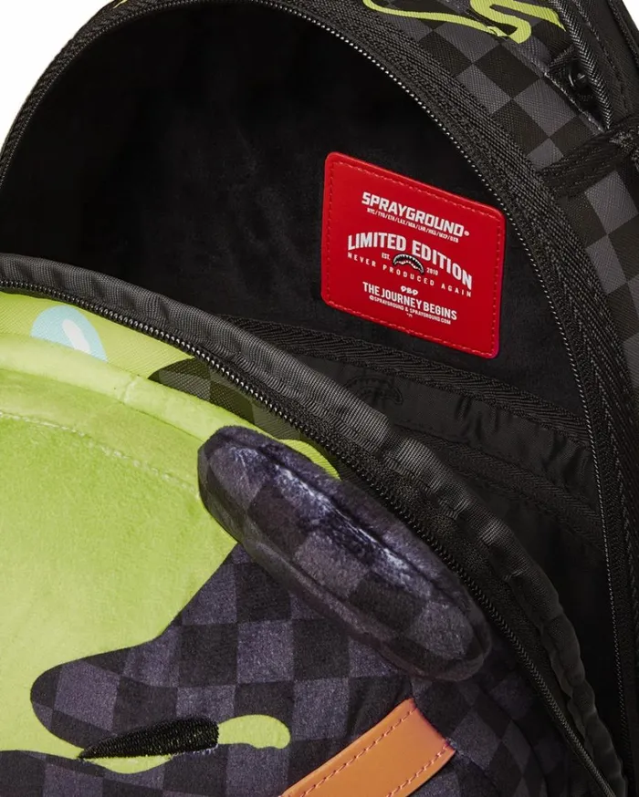 SPRAYGROUND SLIME DIME MONEYBEAR TEDDYBEAR ON BACKPACK Bags