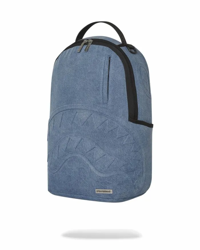 SPRAYGROUND STONE WASH 3D SHARK BACKPACK Bags
