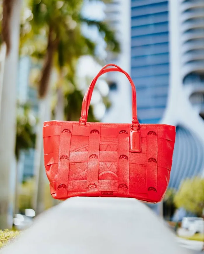 SPRAYGROUND SUPER HOT FIRE CLASSIC TOTE Bags