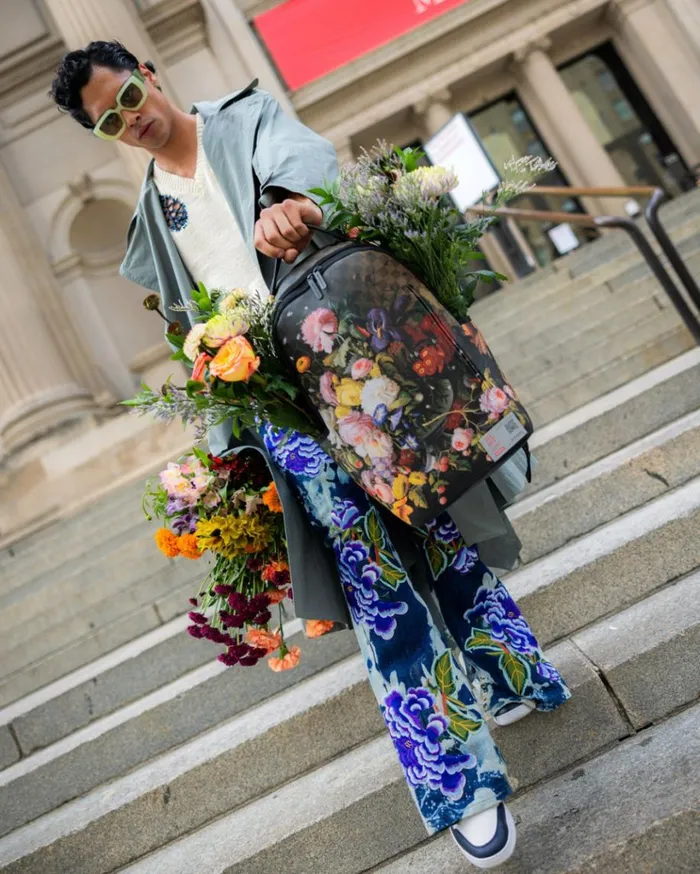 SPRAYGROUND THE MET ROESEN STILL LIFE BACKPACK Bags