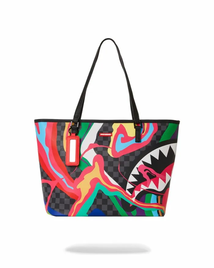 SPRAYGROUND TRIPPY TAFFY TOTE Bags