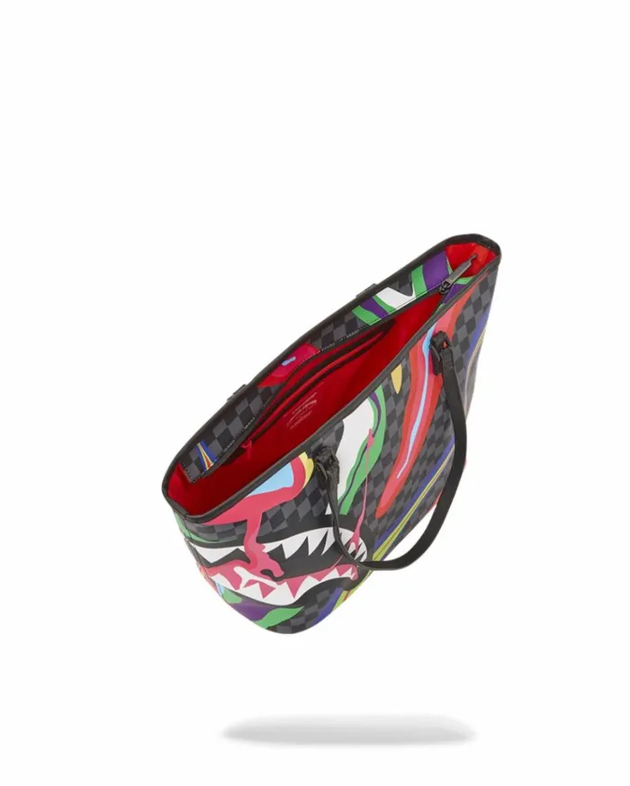 SPRAYGROUND TRIPPY TAFFY TOTE Bags