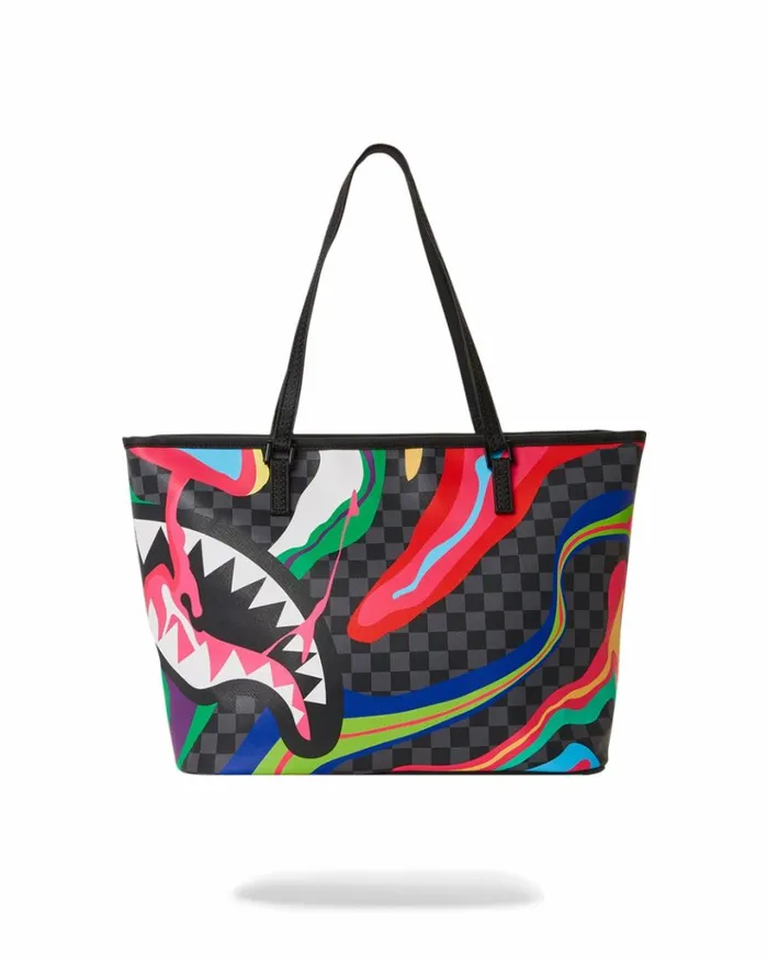 SPRAYGROUND TRIPPY TAFFY TOTE Bags