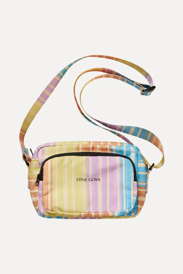 Stine Goya Bags SGLotta Bag 8211 Pastel Stripes 8211 Women