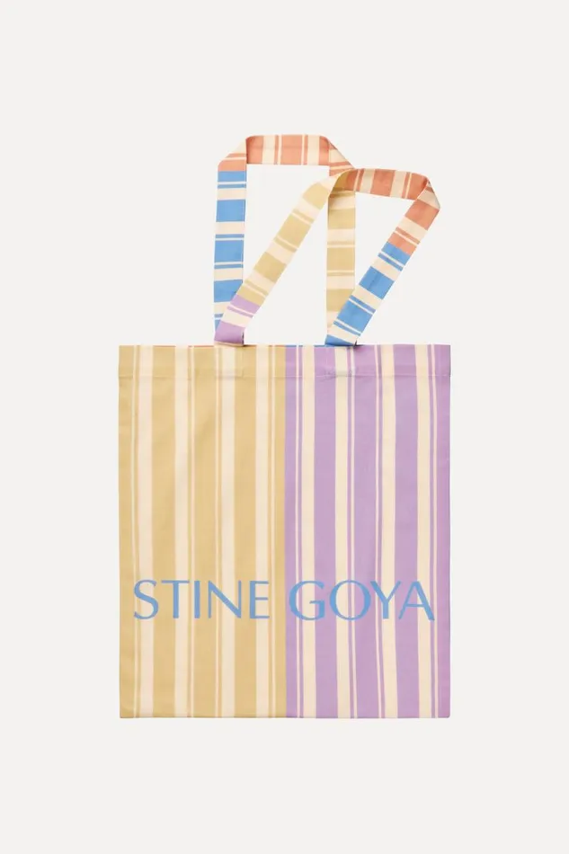 Stine Goya Bags SGRita Tote Bag 8211 Pastel Stripes 8211 Women