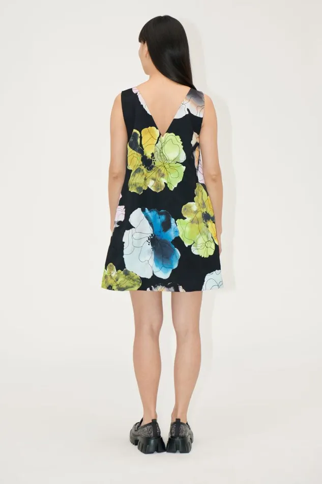 Stine Goya Dresses Mini Dress 8211 Watercolor Bloom 8211 Women