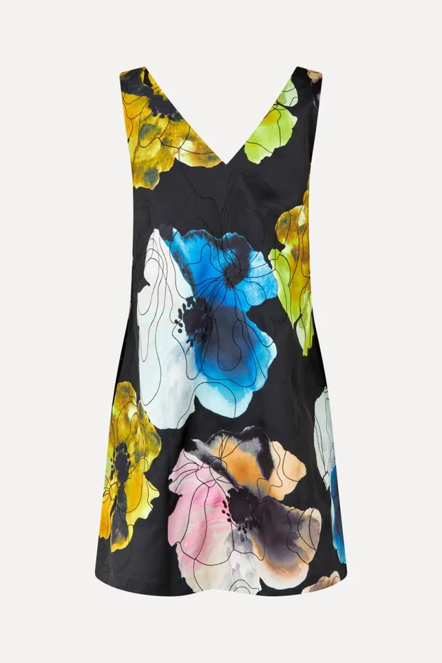 Stine Goya Dresses Mini Dress 8211 Watercolor Bloom 8211 Women