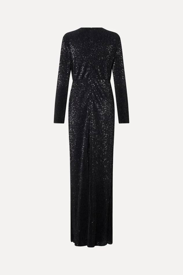Stine Goya Exclusives Long Sleeve Maxi Dress 8211 Black 8211 Women