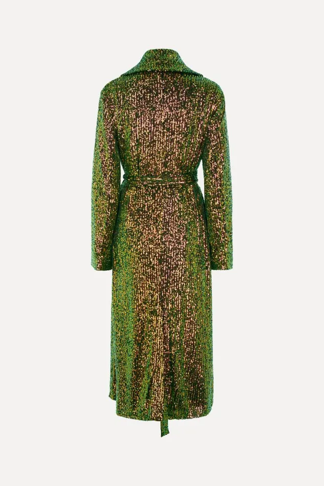 Stine Goya Outerwear Paulos Trenchcoat 8211 Olive Green 8211 Women
