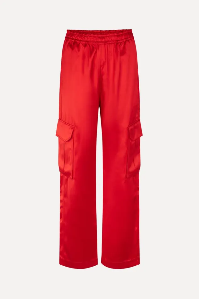 Stine Goya Pants Fatuna Pants 8211 Fiery Red 8211 Women