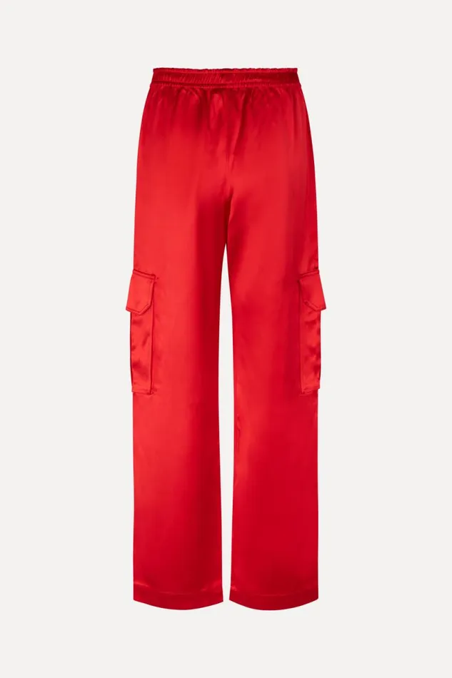 Stine Goya Pants Fatuna Pants 8211 Fiery Red 8211 Women