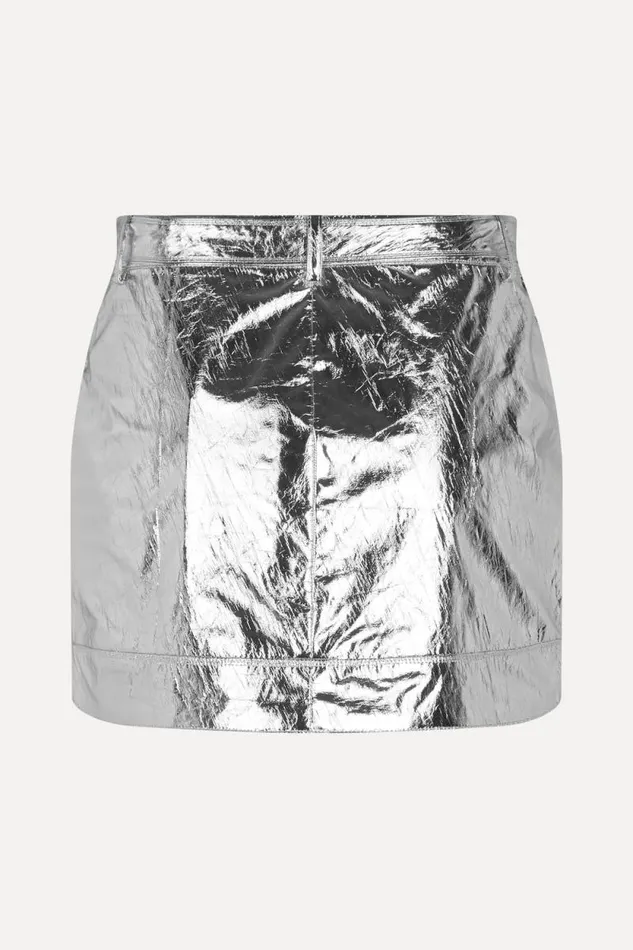 Stine Goya Skirts and Shorts Casey Skirt 8211 Silver 8211 Women