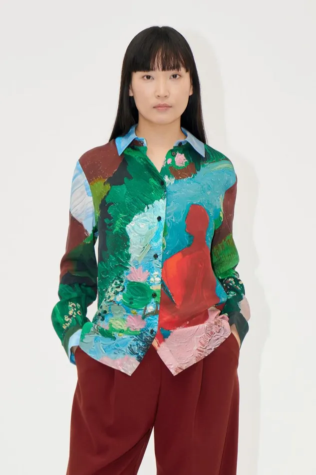 Stine Goya Tops and Shirts Long Sleeve Shirt 8211 Summer House 8211 Women