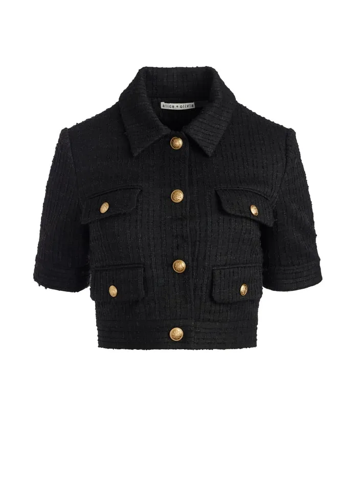 Suits Women Alice Olivia Elle Jacket Black