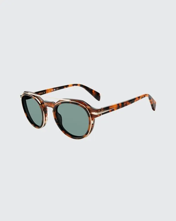 Sunglasses WomenMen Rag and Bone Raine Havana