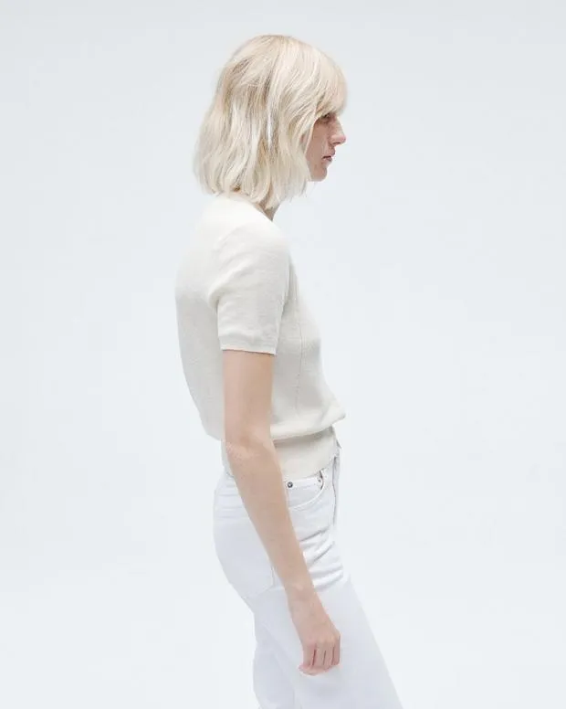 Sweaters and Sweatshirts Women Rag and Bone Dina Cotton Cardigan Ivory