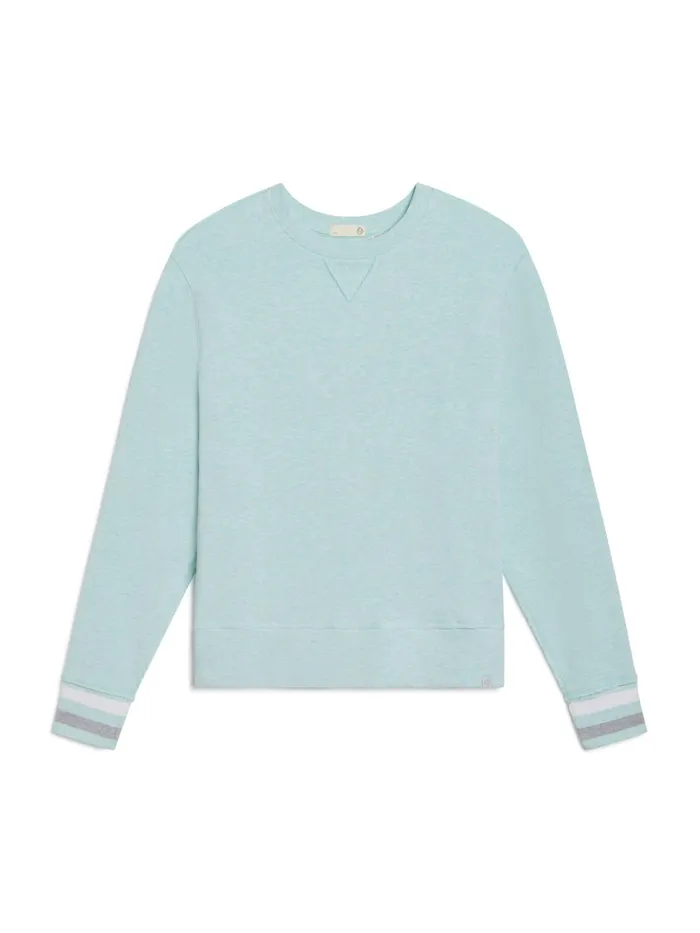 Sweatshirts Hoodies Women Tasc Performance Clubhouse French Terry Sweatshirt