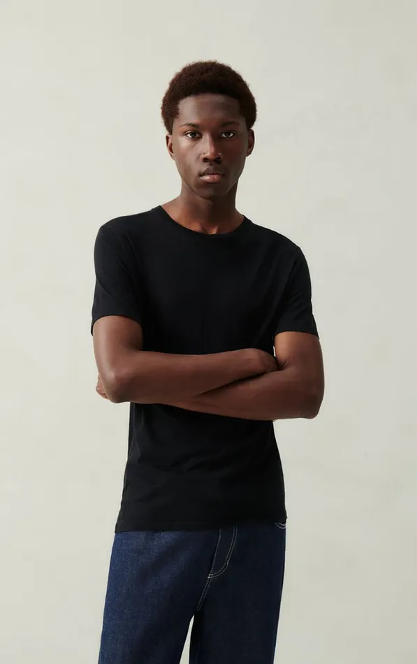 TShirt Decatur Black Men American Vintage Short Sleeve TShirts