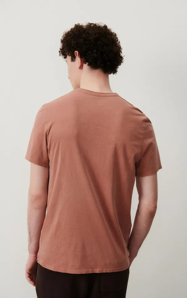 TShirt Devon Vintage Terracotta Men American Vintage Short Sleeve TShirts TShirt Devon Vintage Terracotta Men American Vintage Short Sleeve TShirts