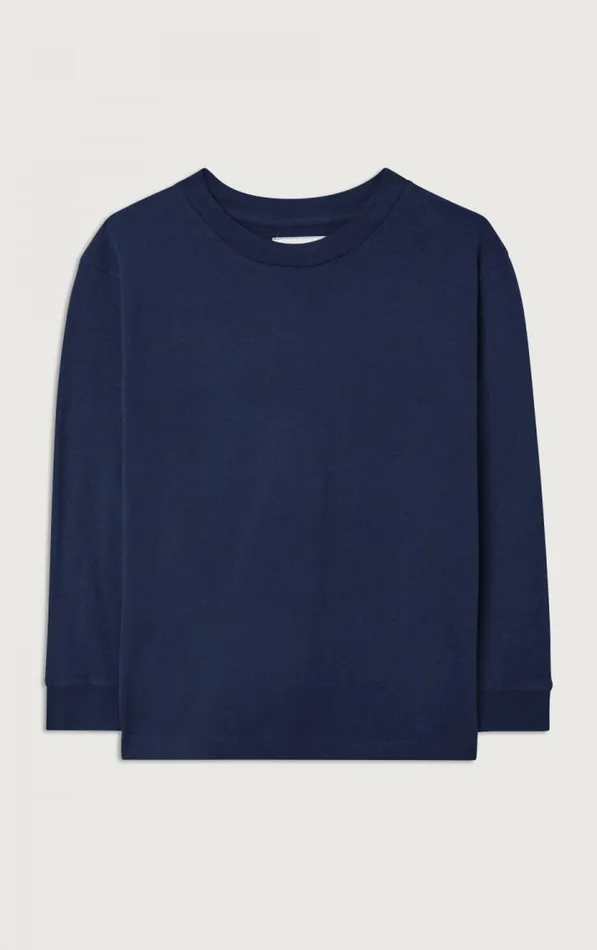 TShirt Gamipy Navy Vintage Kids American Vintage Long Sleeve TShirts TShirt Gamipy Navy Vintage Kids American Vintage Long Sleeve TShirts
