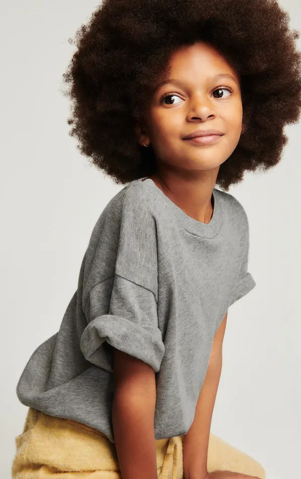 TShirt Sonoma Heather Grey Kids American Vintage Short Sleeve TShirts TShirt Sonoma Heather Grey Kids American Vintage Short Sleeve TShirts