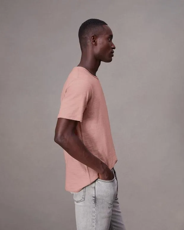 TShirts and Henleys Men Rag and Bone Classic Flame TShirt Rose Pink