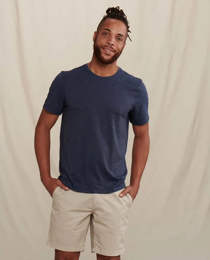 TShirts Men8217s ToadandCo Tempo Short Sleeve Crew True Navy