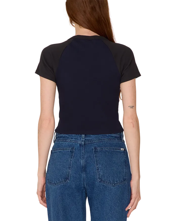 TSHIRTS SPEED DEMONS STEVIE TSHIRT Black Iris OBEY Clothing Women