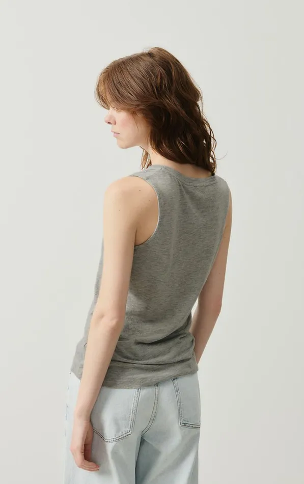 Tank Top Jacksonville Heather Grey Women American Vintage Tops and Tanktops Tank Top Jacksonville Heather Grey Women American Vintage Tops and Tanktops